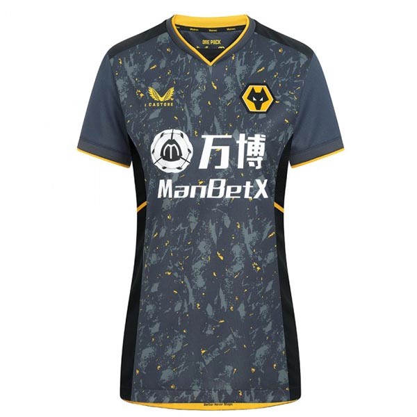 Camiseta Wolves Segunda Equipación Mujer 2021/2022